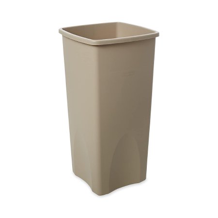 Picture of Trash Can Rubbermaid® Untouchable® 23 gal. Square Beige LLDPE Open TopFG356988BEIG
