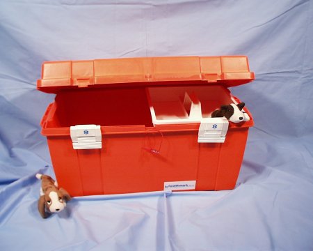 Picture of Medical Box Orange 14 X 13-3/4 X 27-1/2 Inch2710-2 OR
