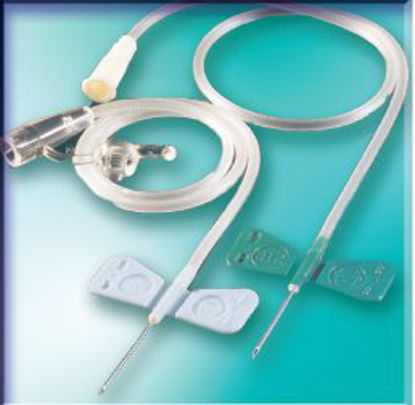 Picture of Infusion Set SafeTouch™ 19 Gauge 3/4 Inch 12 Inch Tubing Without PortSPR+19G19