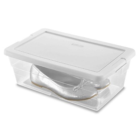 Picture of Shoe Box 5 X 8 X 13, Clear, PlasticS-15402