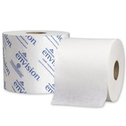Picture of Toilet Tissue envision® White 2-Ply Standard Size Cored Roll 1000 Sheets 3-9/10 X 4 Inch19448/01