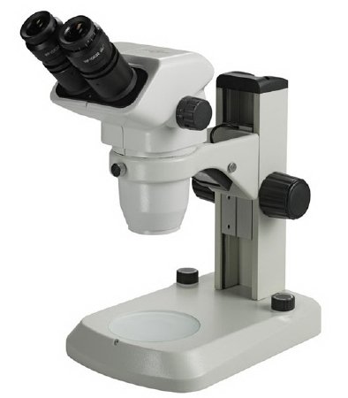 Picture of 3075 Zoom Stereo Series Microscope Binocular Head 0.67X to 4.5X Diffused Frosted Glass Stage Plate with Even Illumination3075-LED