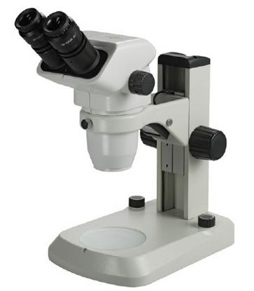 Picture of 3075 Zoom Stereo Series Microscope Binocular Head 0.67X to 4.5X Diffused Frosted Glass Stage Plate with Even Illumination3075-LED