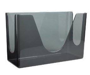Picture of Paper Towel Dispenser Georgia-Pacific Translucent Smoke Plastic Manual Countertop56640