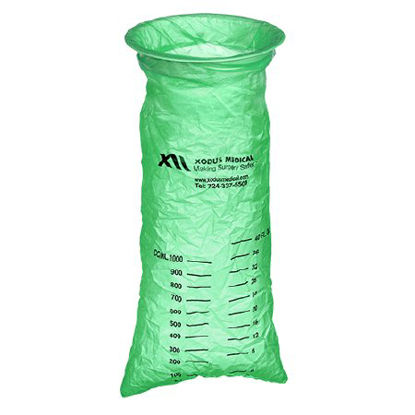 Picture of BAG, EMESIS GRN 1000ML 40OZ (144/CS)NS30835