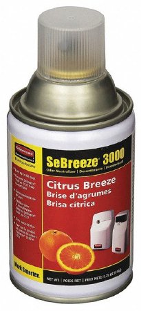 Picture of Air Freshener Rubbermaid SeBreeze® 3000 Liquid 5.3 oz. Can Citrus Breeze ScentFG5139000000