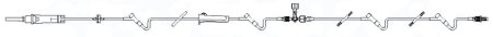 Picture of Solution Set with Stopcock Extension Set Continu-Flo® 10 Drops / mL Drip Rate 89 Inch / 34 Inch 2 Ports / 2 Ports3C0062