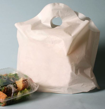 Picture of Takeout Bag with Handle 20 X 20 Inch 1.25 MilTO242011