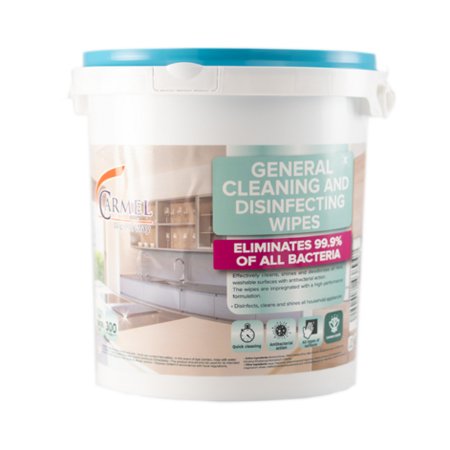 Picture of Surface Disinfectant Cleaner Premoistened Wipe 300 Count Bucket Disposable Scented NonSterile7300