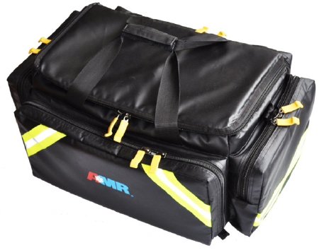 Picture of Trauma Bag MTR Elite Black / Amber Fluid Impervious Material Medium: 11-1/2X 13-3/4X 25-1/4 InchMTR-14031-BK-AMR
