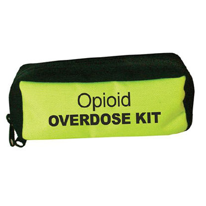 Picture of Opiod Overdose Bag Iron Duck Yellow / Black 1000 Denier Nylon 7-1/2 X 3-1/2 X 2 Inch36010-SY
