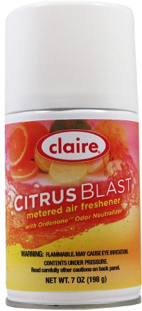Picture of Air Freshener Claire® Dry Mist 7 oz. Can Citrus Blast Scent112