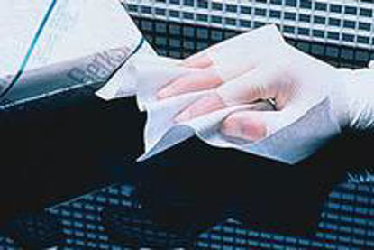 Picture of Cleanroom Wipe Durx® 670 ISO Class 5 White NonSterile Cellulose / Polyester 9 X 9 Inch Disposable0666530B