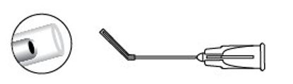 Picture of Cannula Angled, 45 Degree, Flexible Tip Visitec™ 27 Gauge 7/8 Inch585005