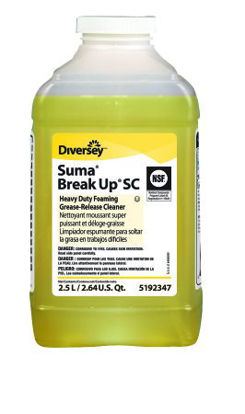 Picture of Diversey™ Suma® Break-Up® SC Surface Cleaner / Degreaser Foaming 2.5 Liter Bottle Scented NonSterileDVS95192347