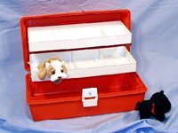 Picture of Emergency Box Orange 16-1/2 L X 8-3/4 W X 7-1/2 H Inch1611-2 OR