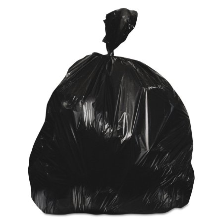 Picture of Trash Bag Heritage 60 gal. Black HDPE 22 Mic. 38 X 60 Inch Star Seal Bottom Coreless RollHERZ7660WKR01
