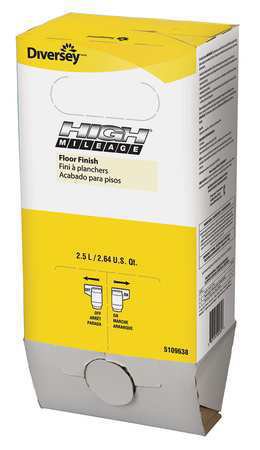 Picture of Floor Finish Diversey™ High Mileage® Liquid 2.5 Liter Bag-in-Box ScentedDVS95109638