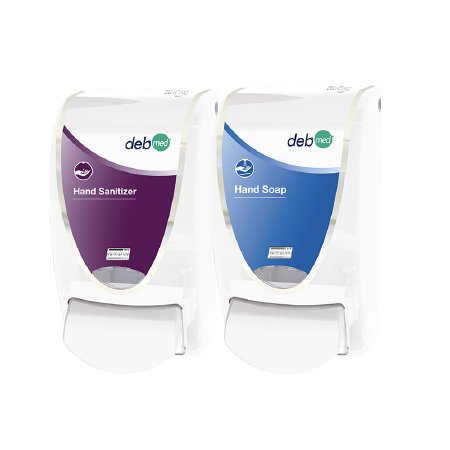 Picture of Hand Hygiene Dispenser Proline Purple / White Plastic Manual Push 1 Liter Wall Mount155303