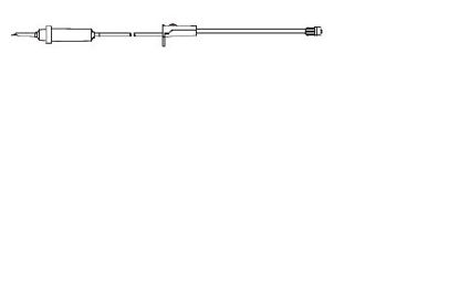 Picture of Primary Administration Set 20 mL / Hr Drip Rate 75 Inch TubingMX821L