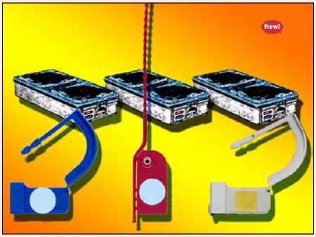 Picture of Tamper Evident Seal Blue Plastic 9 Inch3030 BLWDTS