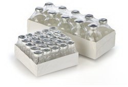 Picture of Empty Vial Thermo Scientific™ Borosilicate Glass 10 mL Stopper Cap12200146