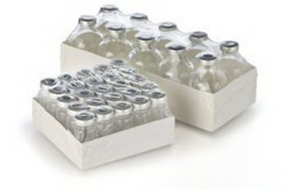 Picture of Empty Vial Thermo Scientific™ Borosilicate Glass 10 mL Stopper Cap12200146