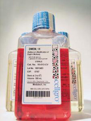 Picture of Culture Media Cellgro® Dulbeccos Modified Eagle Medium (DMEM) LiquidMT10013CV