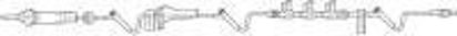 Picture of Solution Set 10 Drops / mL Drip Rate 67 Inch Tubing 2 Ports1C8274