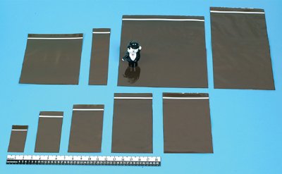 Picture of Pharmacy Bag Zippit® 2 X 3 Inch Amber Zip Closure7561