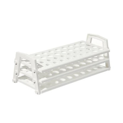 Picture of Storage Test Tube Rack Nalgene™ 40 Place 13 to 16 mm Tube Size White 4-1/2 X 11 Inch5930-0016