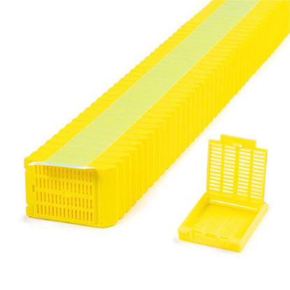 Picture of Tissue Cassette Slimsette™ Acetal YellowM509-5T