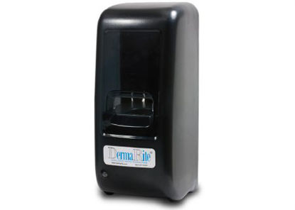 Picture of Hand Hygiene Dispenser DermaRite® Black Touch Free 1000 mL Wall Mount1950AFB