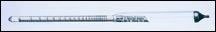 Picture of Alcohol Hydrometer Tralle Scale, 0 to 100%, Graduated in 1% Divisions, Proof Scale, 0 to 200 in 2 Proof Divisions, 250 mL Liquid Volume11-590
