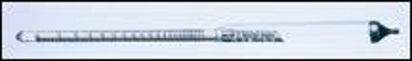 Picture of Alcohol Hydrometer Tralle Scale, 0 to 100%, Graduated in 1% Divisions, Proof Scale, 0 to 200 in 2 Proof Divisions, 250 mL Liquid Volume11-590