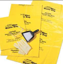 Picture of Chemo Soft Waste Bag ChemoPlus™ 2 gal. Yellow BagDP5041B