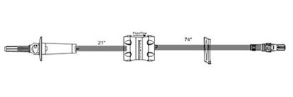 Picture of Primary Administration Set 10 Drops / mL Drip Rate 100 Inch TubingB98041