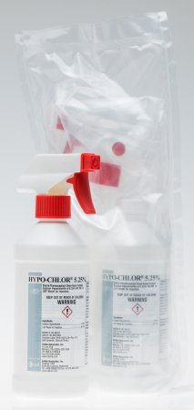Picture of HYPO-CHLOR 5.25% Surface Disinfectant Cleaner Germicidal Liquid 16 oz. Bottle Chlorine Scent SterileSHC-16Z-5.25