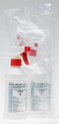 Picture of HYPO-CHLOR 5.25% Surface Disinfectant Cleaner Germicidal Liquid 16 oz. Bottle Chlorine Scent SterileSHC-16Z-5.25