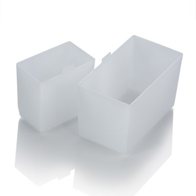 Picture of Bin Cup Health Care Logistics® 2-3/4 X 3-1/4 X 5 Inch White Industrial Grade Polymers1950