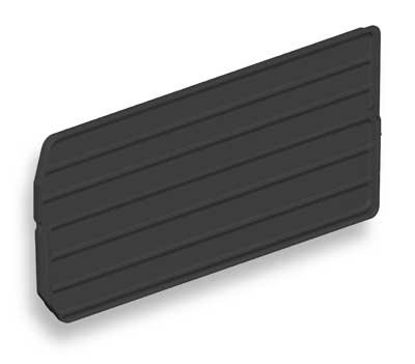 Picture of Bin Length Divider Super-Size AkroBins® 19-5/16 Inch Black Polypropylene40287