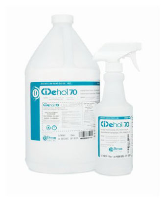 Picture of CiDehol® 70 Surface Disinfectant Cleaner Alcohol Based Liquid 32 oz. Bottle Alcohol Scent Sterile04355250