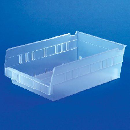 Picture of Shelf Bin Health Care Logistics® Clear Industrial Grade Polymers 4 X 8-3/8 X 11-5/8 Inch1447C