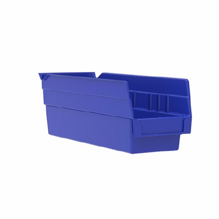Picture of Shelf Bin Akro-Mils® Blue Industrial Grade Polymers 4 X 4-1/8 X 11-5/8 Inch30120BLUE