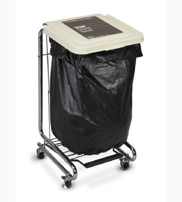 Picture of Trash Bag 45 gal. Clear LLDPE 0.70 Mil. 40 X 46 Inch Star Seal Bottom Coreless Roll4660