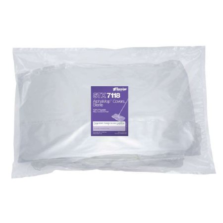 Picture of Cleanroom Mop Head Cover / Pad Kit Texwipe® AlphaMop™ White Polyester / Foam DisposableSTX7118