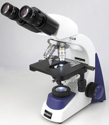 Picture of G386 Infinity Microscope Binocular Head Infinity Plan 4X, 10X, 40X, 100X 110 to 240V, 50/60Hz Graduated Mechanical StageG386PL-LED