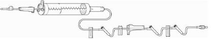 Picture of Solution Set Buretrol 60 Drops / mL Drip Rate 115 Inch Tubing 4 Ports2H7562