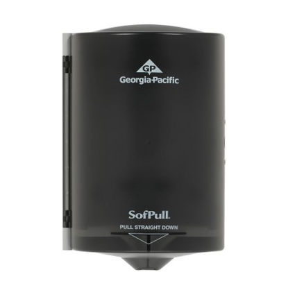 Picture of Paper Towel Dispenser SofPull® Translucent Smoke Center Pull 275 Count Wall Mount58008