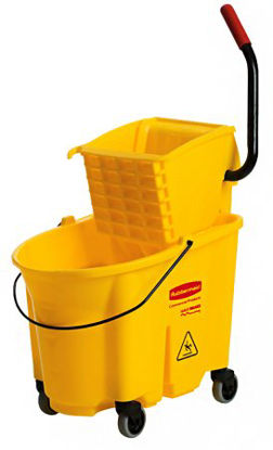 Picture of Mop Bucket Rubbermaid® 35 Quart, 32 oz. Mop YellowFG758088YEL